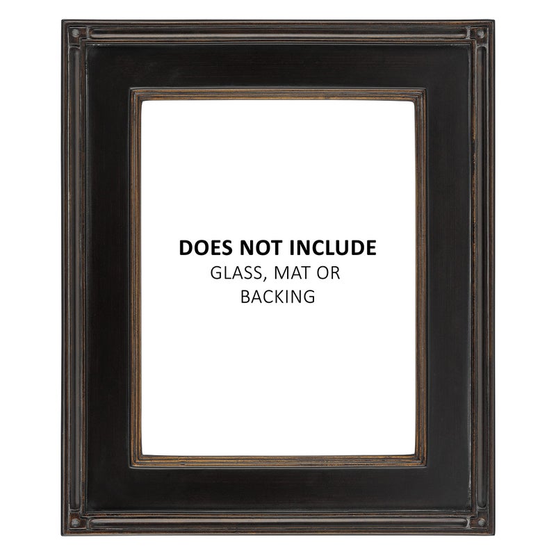 Creative Mark Plein Air Museum Collection De Stijl Open Back Art Frame - 16x20 Black/Gold - Wood Composition Hand-Leafed Museum-Quality Closed-Corner | Does Not Include Glass or Backing - Image 2
